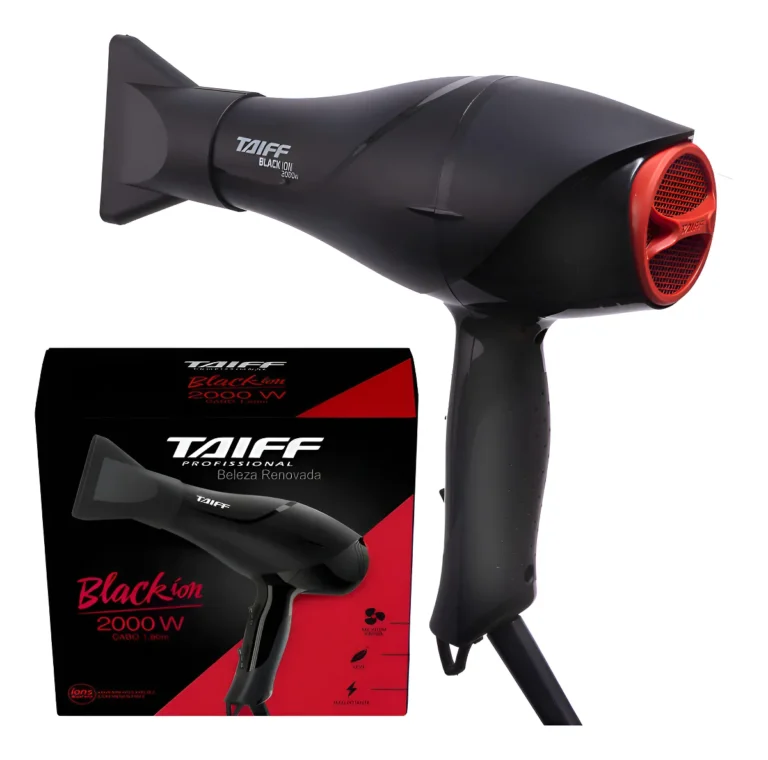 Secador De Cabelo Taiff Black Ion 2000w é bom?